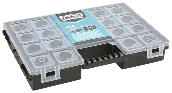 Mallette Organiseur Moyenne à compartiments réglables - Mac Allister - Brico Dépôt