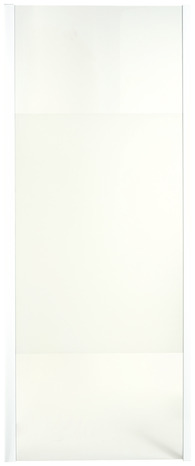 Paroi de douche fixe en verre dépoli 195 x 70 cm - Cooke and Lewis - Brico Dépôt