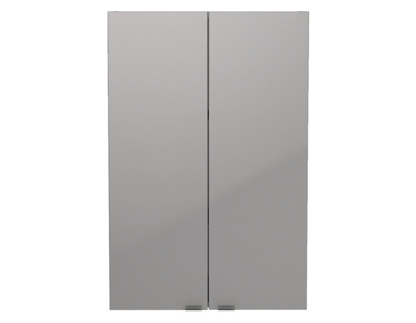 Armoire de salle de bains "Imandra" - Gris - L.60 x H.90 x P.15 cm - GoodHome - Brico Dépôt