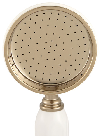 Douchette chrome et dore ø 7 cm jimena 1 jet la pièce - Cooke and Lewis - Brico Dépôt