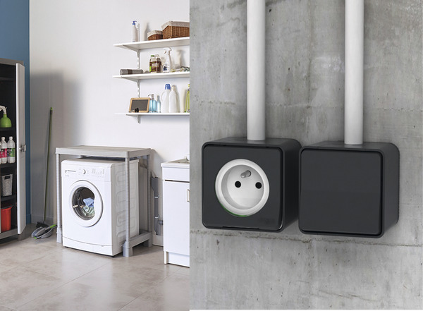 Interrupteur va-et-vient étanche « Mureva Styl » - Schneider Electric - Brico Dépôt