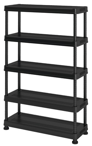 Etagere Garage Bois Metal Exa 4 Tablettes H 180 X L 150 X P