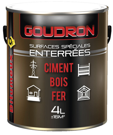 Goudron liquide exterieur