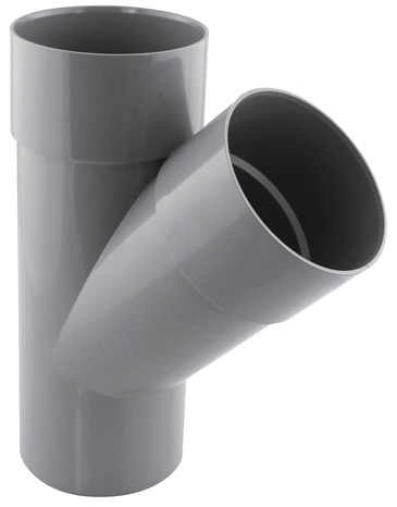 Y Mâle/Femelle 45° - Ø80 mm - Fitt - Brico Dépôt