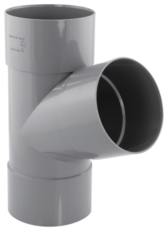 Y PVC - 67 ° F/F Ø 100 mm - Fitt - Brico Dépôt