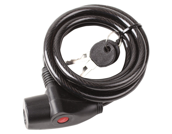 Antivol 2 clefs - Noir - 8 x 1800 mm - Brico Dépôt