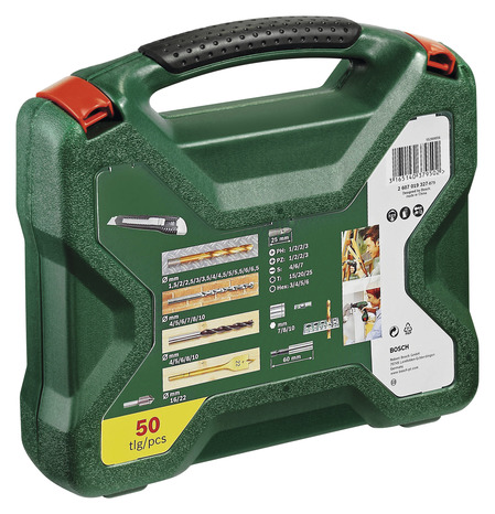 Coffret X-Line Titanium - 50 pièces - Bosch - Brico Dépôt