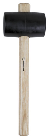 Maillet caoutchouc à poignée 453 g - Noir - Brico Dépôt
