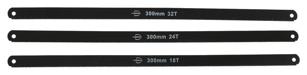 Lot de 3 lames scie à métaux 300 mm Magnusson - SW85 - MAGNUSSON - Brico Dépôt