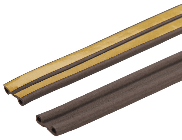 Joint multi-usage profil P adhésif - Marron - L. 6 m x l. 5 mm - Diall - Brico Dépôt