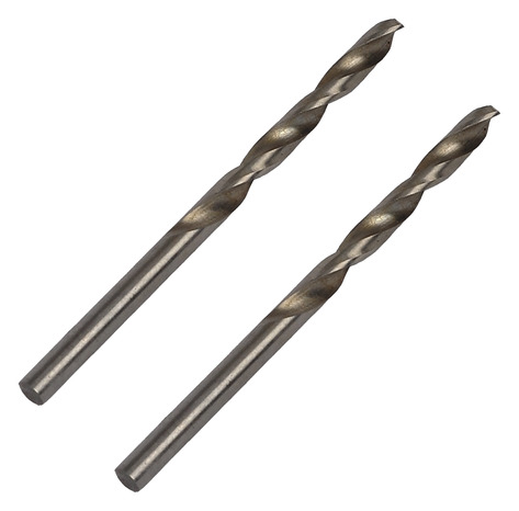 Lot de 2 forets à métaux 3,5 x 70 mm HSS - DRL19937 - Universal - Brico Dépôt