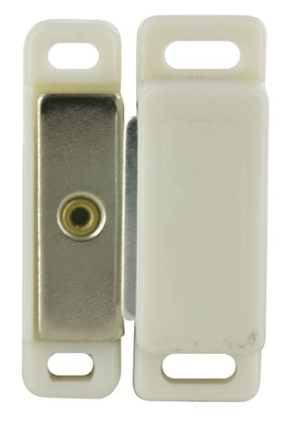 Mack Loqueteau magnétique blanc 45mm 2 pièces