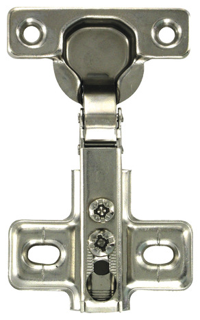 2 charnières invisibles acier nickelé pour porte à recouvrement - Ø 26 mm - Handix - Brico Dépôt