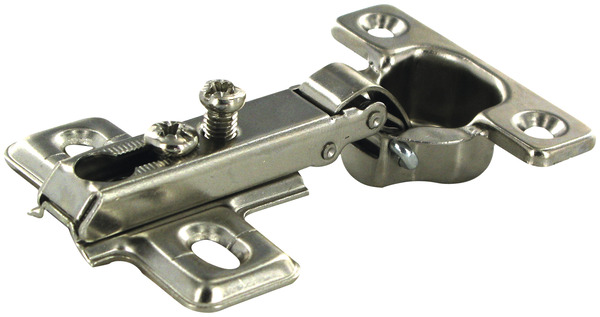 2 charnières invisibles acier nickelé pour porte à recouvrement - Ø 26 mm - Handix - Brico Dépôt