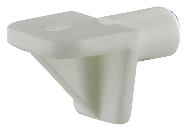 24 taquets d'étagères en plastique tige acier - Ø 5 mm - Brico Dépôt