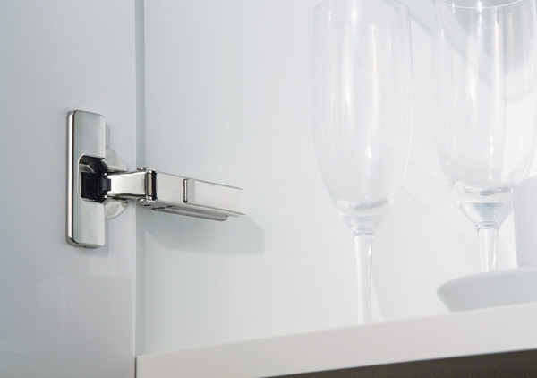 Lot de deux charnières clipsables avec amortisseur intégré sortie 110° - Salice - Brico Dépôt