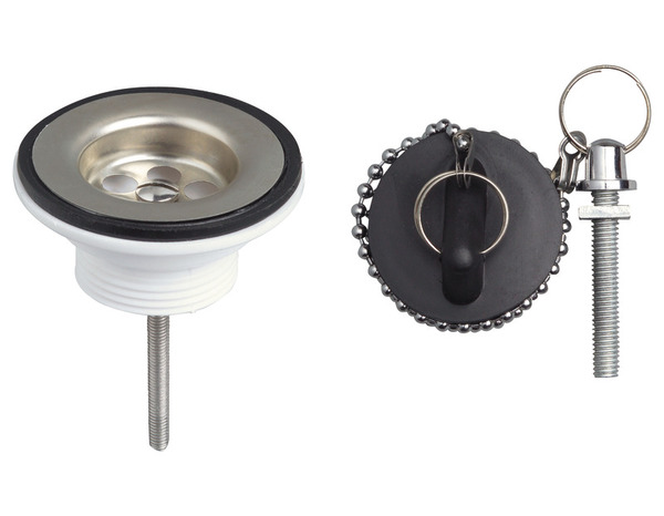 Bonde à bouchon pour lavabo - Wirquin - Brico Dépôt