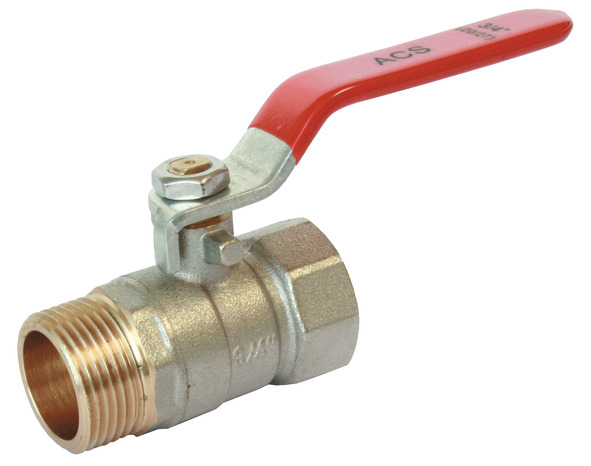 Vanne à boisseau sphérique M/F - 33 x 42 mm - Somatherm - Brico Dépôt