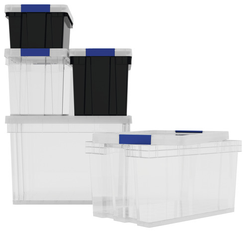 Bac de rangement transparent 51 L "Xago" - Form - Brico Dépôt