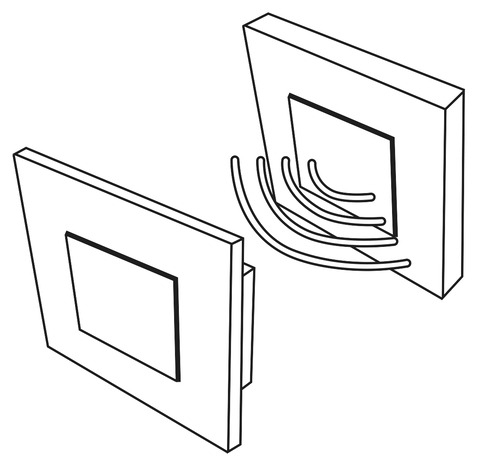 Interrupteur va-et-vient sans fil blanc - Brico Dépôt