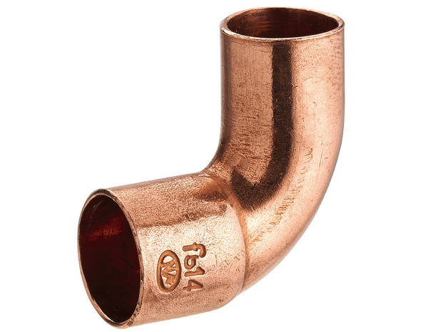 2 coudes pour tube cuivre Ø 14 mm avec embouts M/F angle 90 ° - Noyon & Thiebault - Brico Dépôt