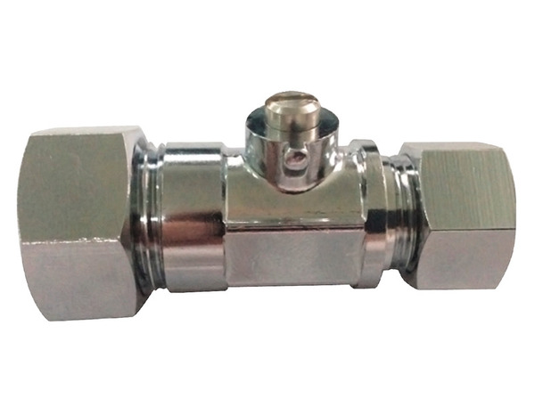 Mini-robinet à sphère 1/4 tour 14 à 10 - Somatherm - Brico Dépôt