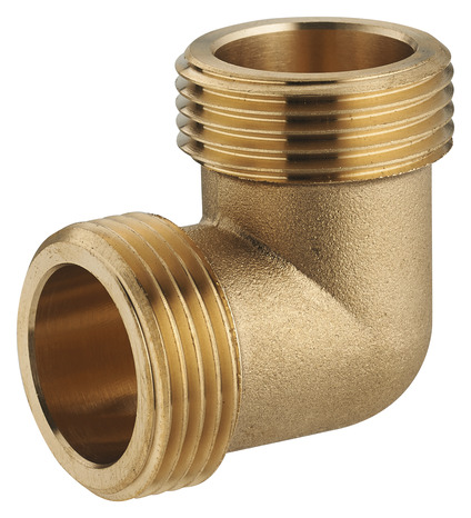 2 coudes à visser en laiton - 90 ° M/M 20 x 27 mm - Noyon & Thiebault - Brico Dépôt