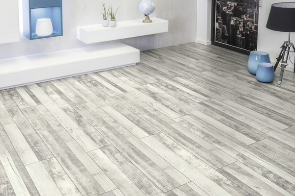 Sol stratifié à clipser AC4 "Nelson" - L. 138,3 x l. 19,3 cm x Ép. 10 mm - Brico Dépôt