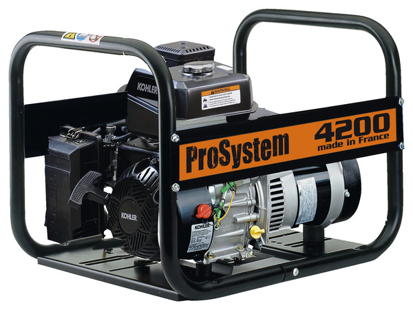 Groupe électrogène 4000 W - Pro System - Brico Dépôt