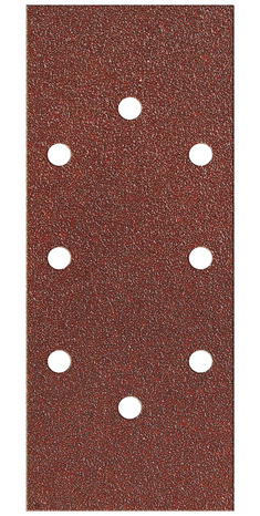 10 feuilles abrasives perforées corindon pour ponceuses grain 120 93x230 mm - Brico Dépôt