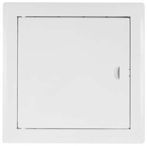 Trappe de visite acier laqué blanc Placo 60 x 60 cm