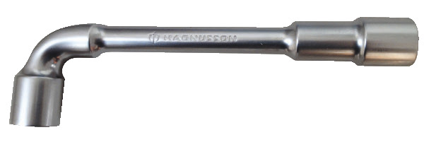 Clé à pipe débouchée 18 mm en acier au chrome vanadium - MAGNUSSON - Brico Dépôt