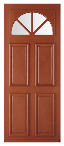 Porte Dentrée Bois Anapurna H 215 X L 90 Cm Droite