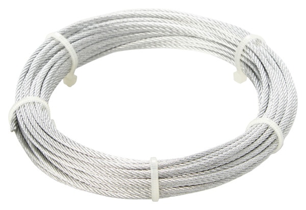 Cable acier 10m - 5 mm - Brico Dépôt