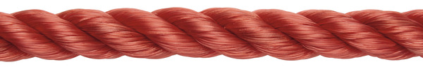 Corde torsadée PP - 15 m x 14 mm - Rouge - Diall - Brico Dépôt