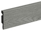 Plinthe PVC gris L. 220 x - H. 6 cm x Ép. 11 mm