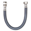 Flexible d'alimentation en eau 30 cm - Filetage entrée Femelle 12x17 / Sortie Bicône diamètre 12