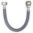 Flexible d'alimentation en eau 30 cm - Filetage entrée Femelle 15x21 / Sortie Bicône diamètre 14