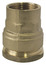 Raccord en laiton droit femelle Ø 25 mm 15x21 mm