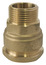 Raccord en laiton droit mâle Ø 20 mm 15x21 mm
